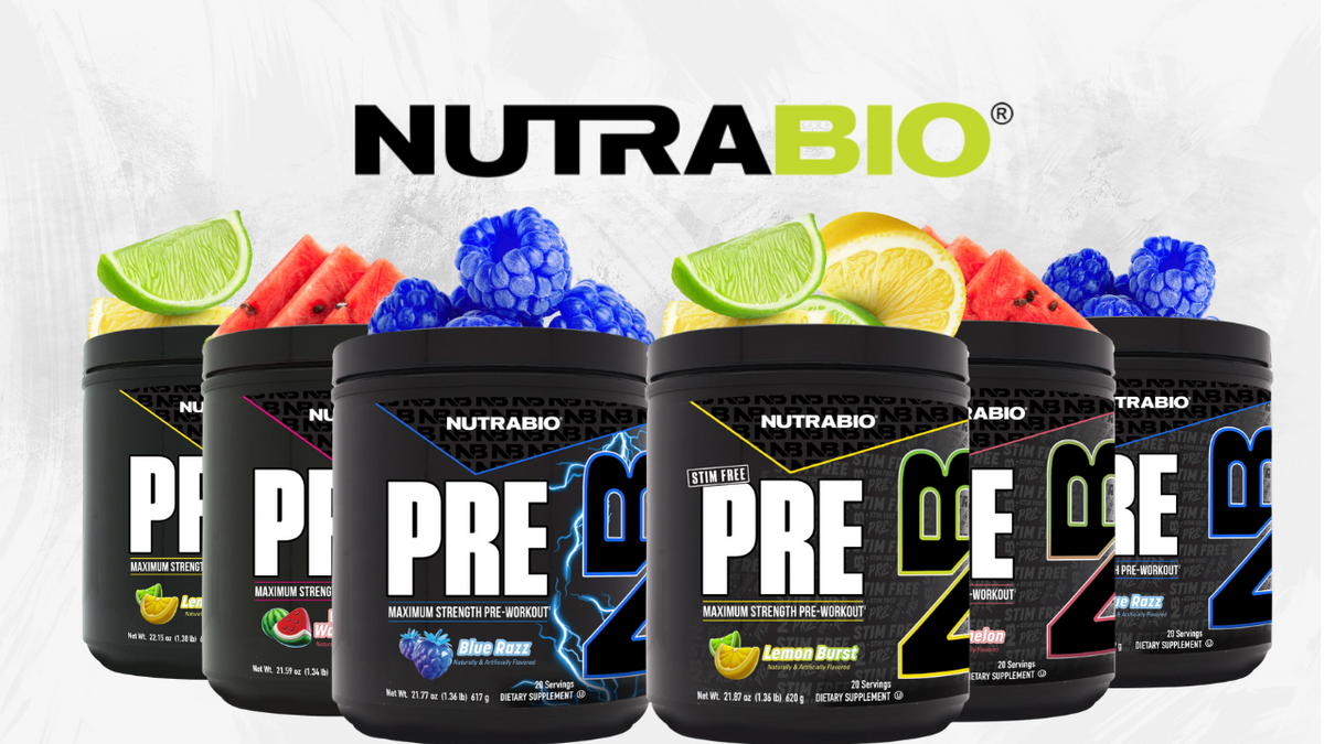 NutraBio’s Maximum Strength Pre-Workout