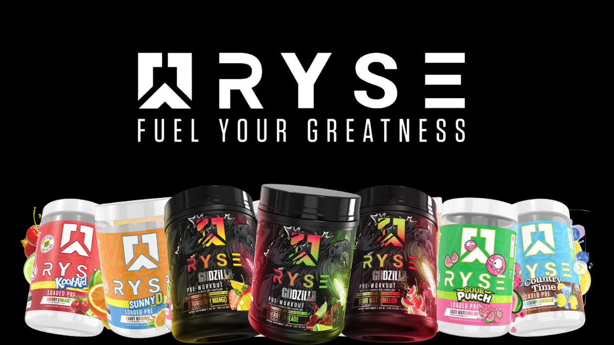 Ryse New Pre-Workout Flavors