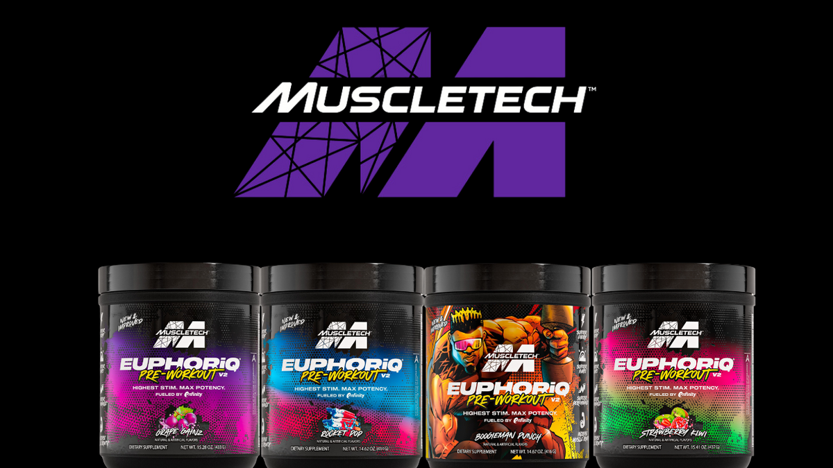 EuphoriQ V2 Pre-Workout Announced By MuscleTech
