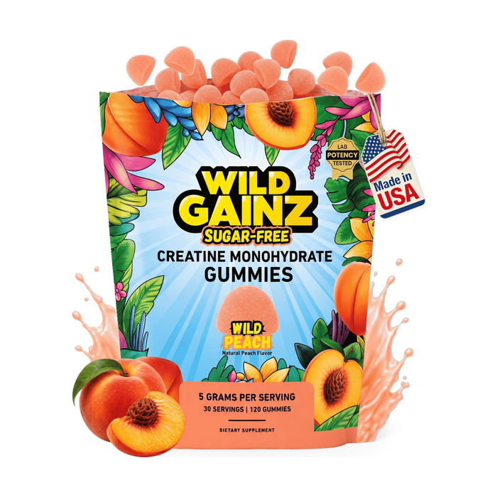 Creatine Gummies Wild Peach