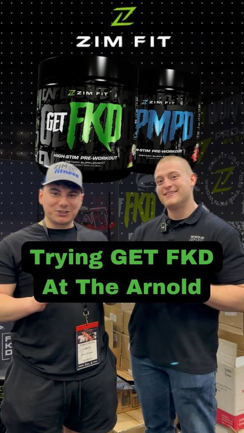 Trying GET FKD with the brand manager of at the festival