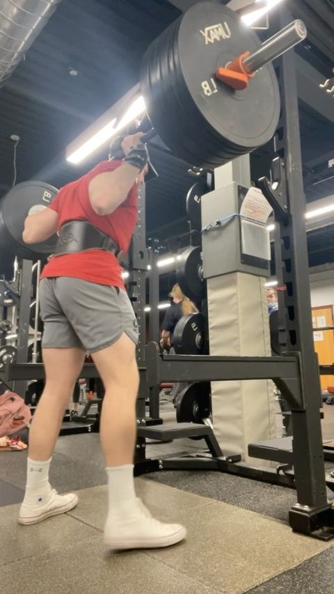 Hit some volume sets for leg day and ended back squats with some heavy doubles lb