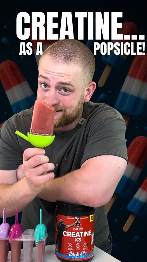 This isn’t just a summer treat… it’s strength on a stick 🍓❄️