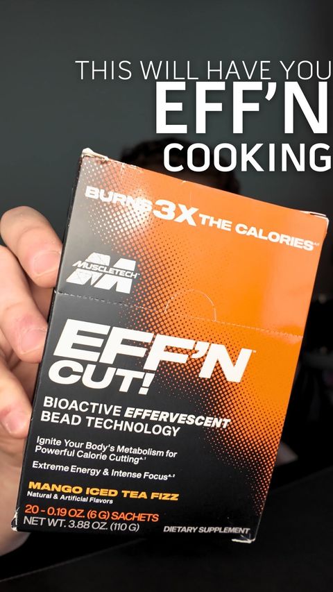 Muscletech cooked with this one… literally