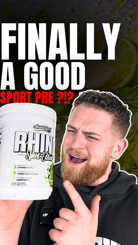 Most sport pre-workouts are watered down… this one actually shows up