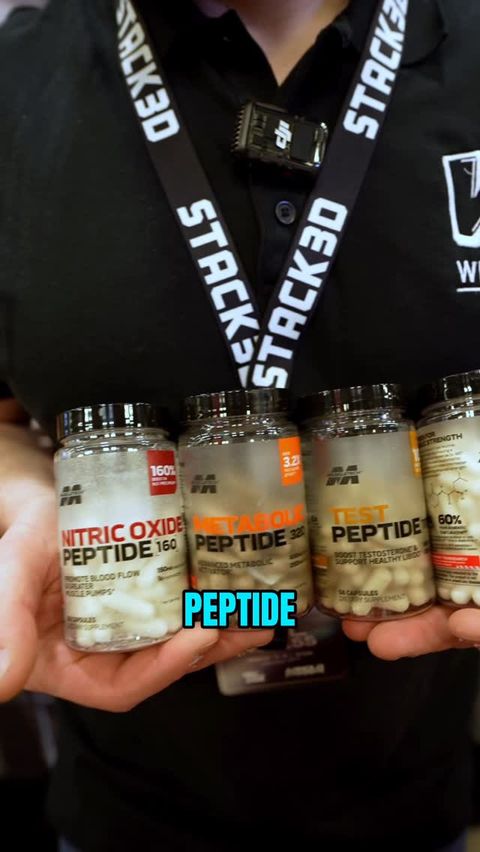 New peptides from Muscletech found at the Arnold 👀