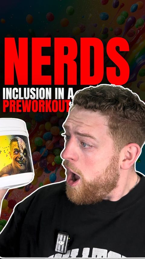 Nerds in a preworkout… yeah I had to try it