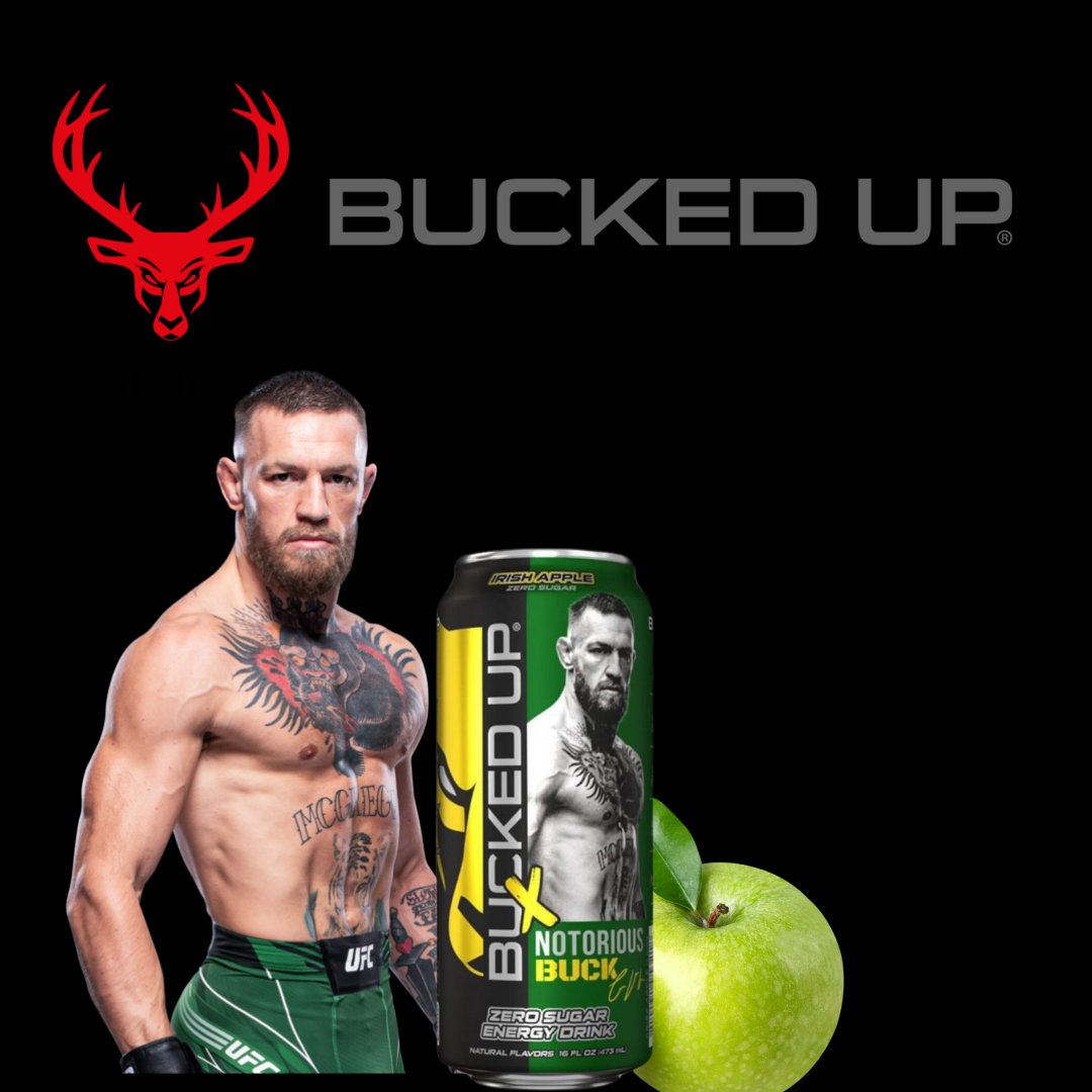 Bucked Up x Notorious Energy Drink In Irish Apple
