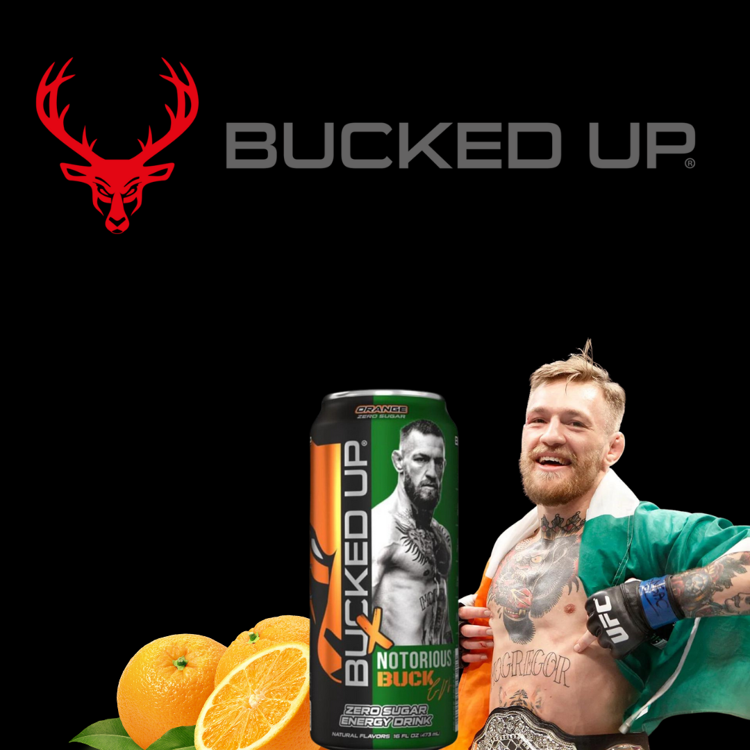 Bucked Up x Notorious Energy Drink In Orange