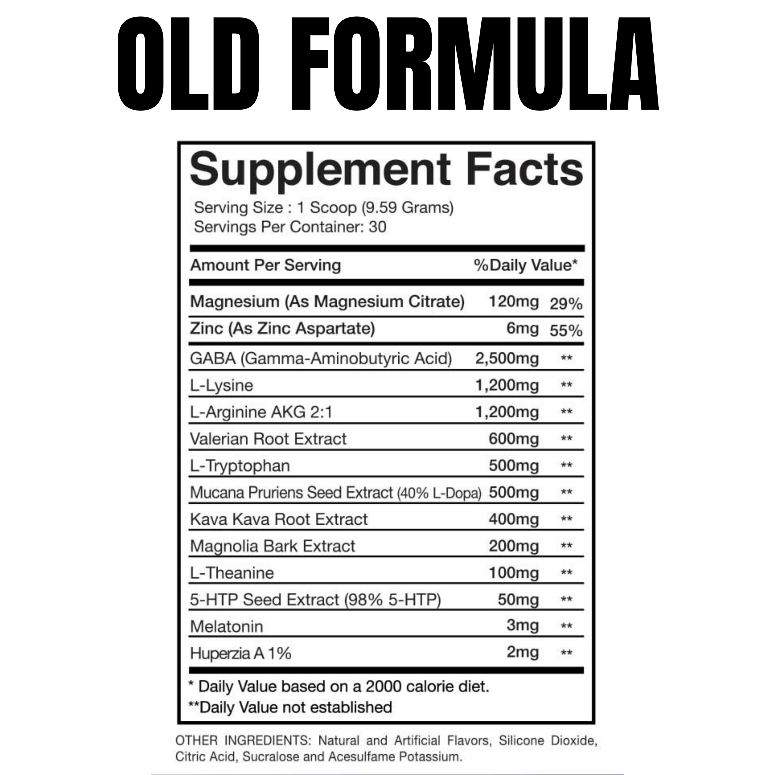 I-Prevail Supplements Dream Chaser Old Formula