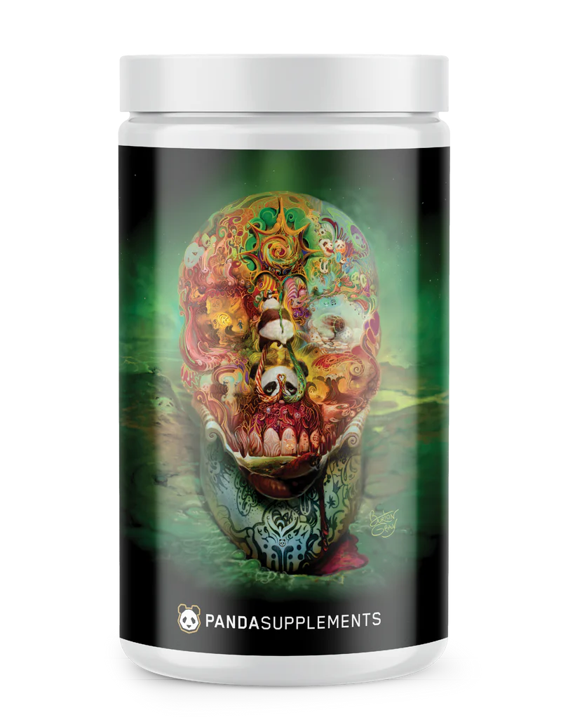 Panda Skull Pre-Workout In Skull Candy