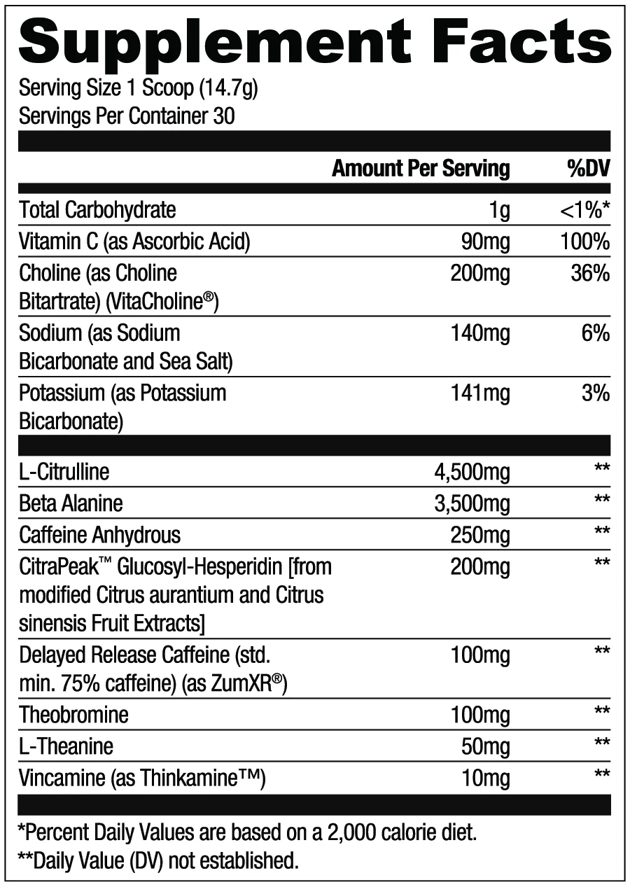 Ryseโs Loaded Pre-Workout Formula